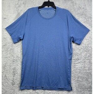 Lululemon Men's (XL) Blue Metal Vent Tech‎ Short Sleeve T-Shirt